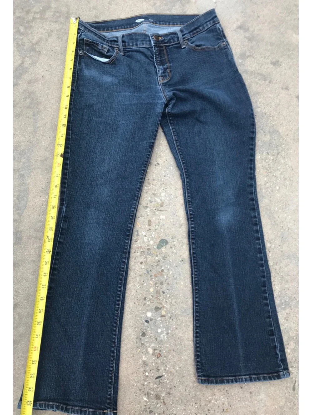 Old Navy Original Mid Rise Skinny Stretch Jeans Medium Wash Womens 8 Short